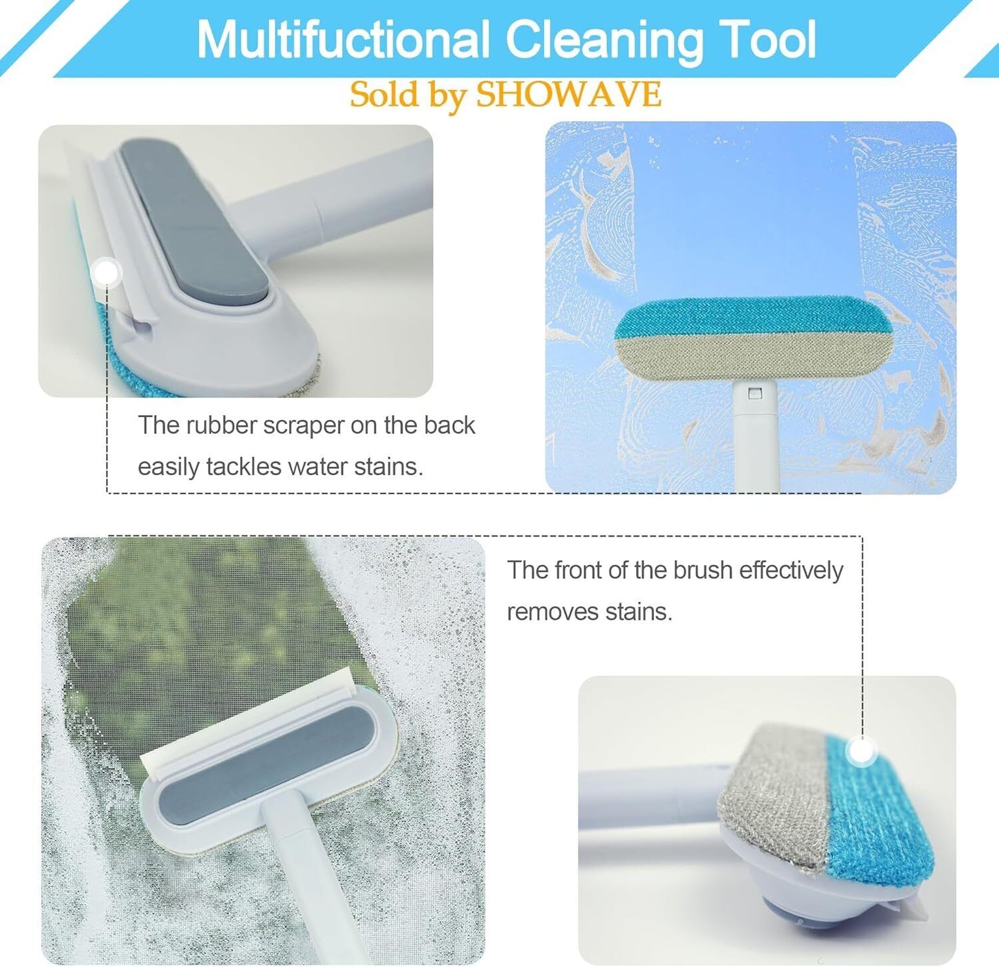 Pet Hair Removal Tool, Dog and Cat Hair Remover for Couch Carpet Furniture, 4 In